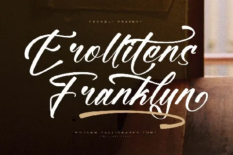 Erollitens Franklyn DEMO VERSIO font