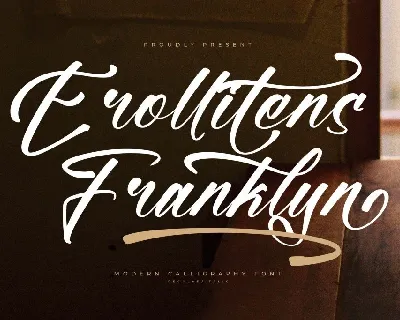 Erollitens Franklyn DEMO VERSIO font