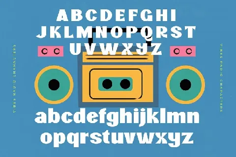 Vibes Radio font