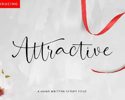 Attractive font