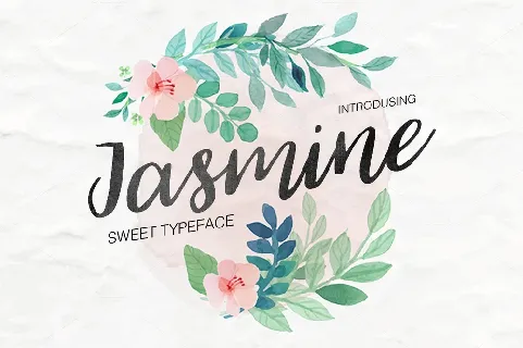 Jasmine Script Free font