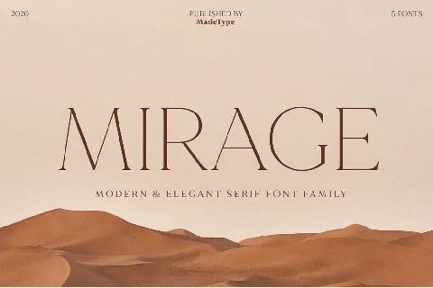 MADE Mirage Family font