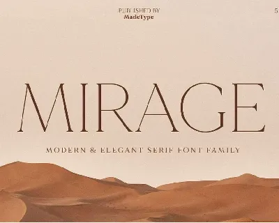 MADE Mirage Family font