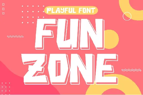 Fun Zone - Personal Use font