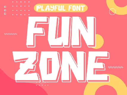 Fun Zone - Personal Use font