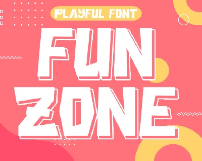 Fun Zone - Personal Use font