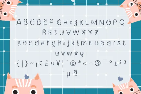 Cattie font