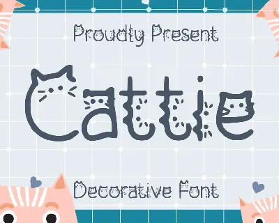 Cattie font