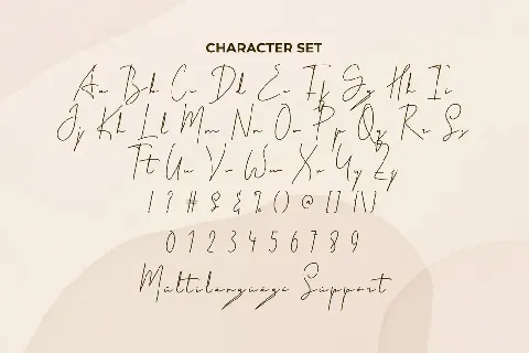 Signatory Demo font