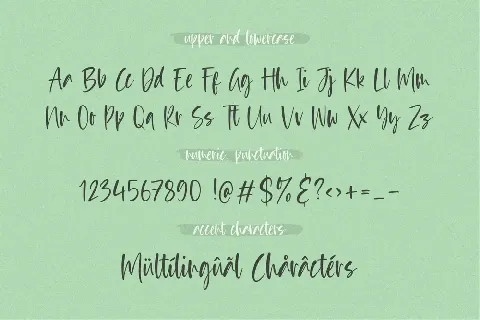 Brightstone font