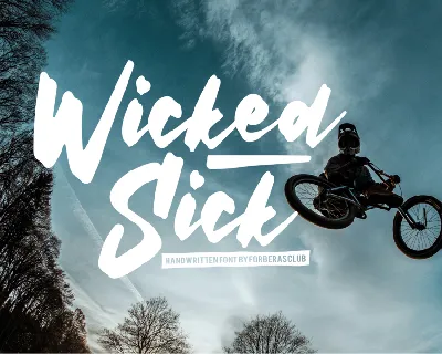Wicked Sick font