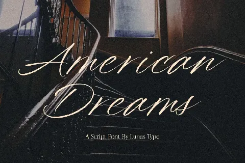 American Dreams font