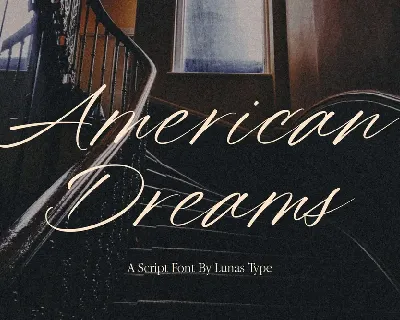 American Dreams font