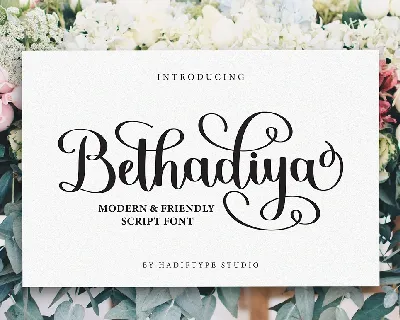 Bethadiya font