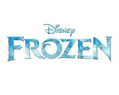 Frozen font