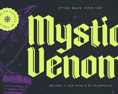 Mystic Venom font