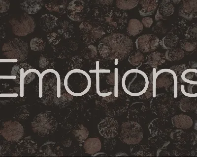 Emotions font