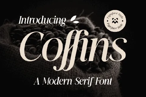 The coffins font