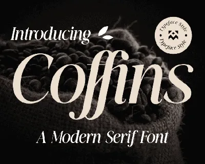 The coffins font