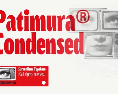 Patimura Condensed font