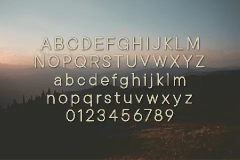 Manhattan font