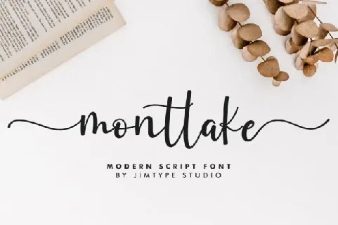 Montlake font