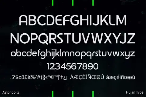 Astonpoliz Sans Serif font