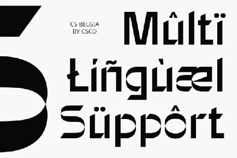 CS Belgia font