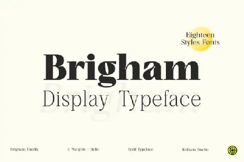 Brigham font