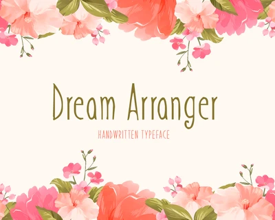 Dream Arranger font