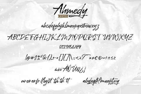 Ahmedy font