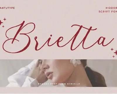 Brietta font