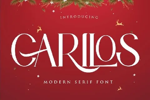 Carilos Serif font