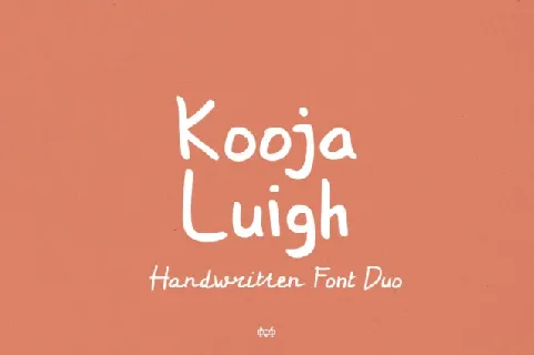Kooja Luigh Duo font