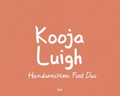 Kooja Luigh Duo font