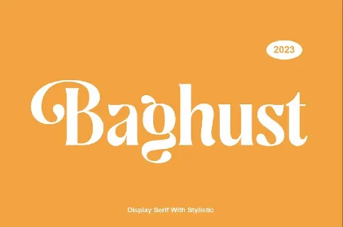 Baghust font