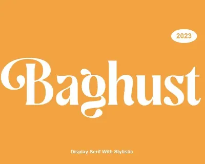 Baghust font