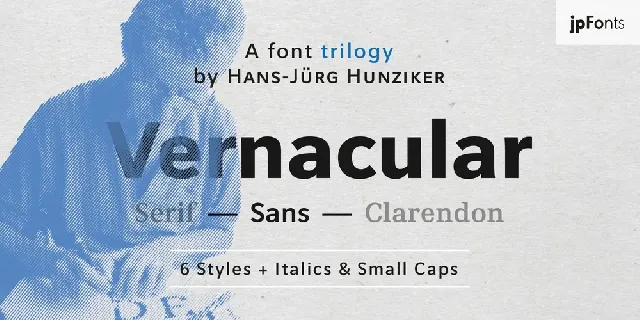 Vernacular Sans font