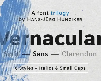 Vernacular Sans font