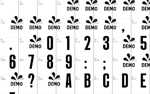 Kiosk font