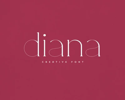 Diana font