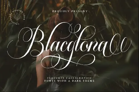 Blacglona font