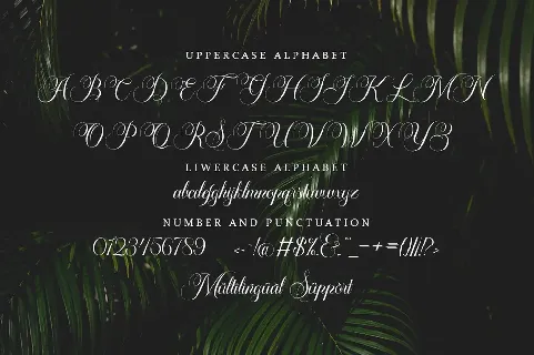 Blacglona font