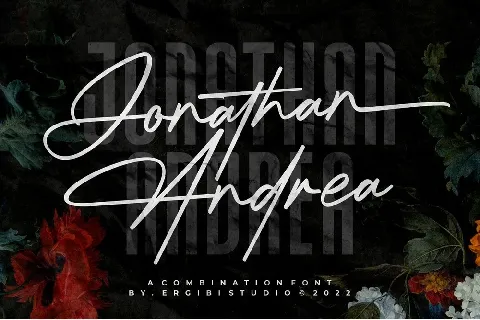 Jonathan Andrea font