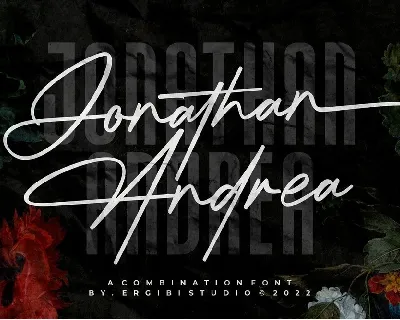 Jonathan Andrea font