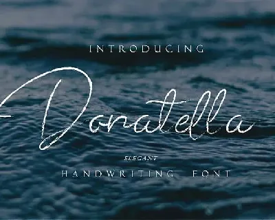 Donatella Handwritten font