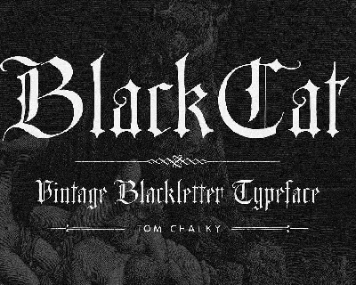 Blackcat font