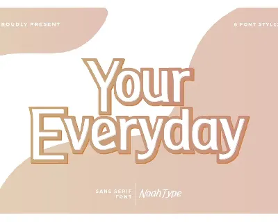 Your Everyday Demo font