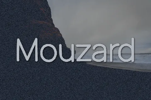 Mouzard font