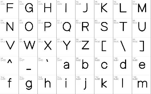 Mouzard font